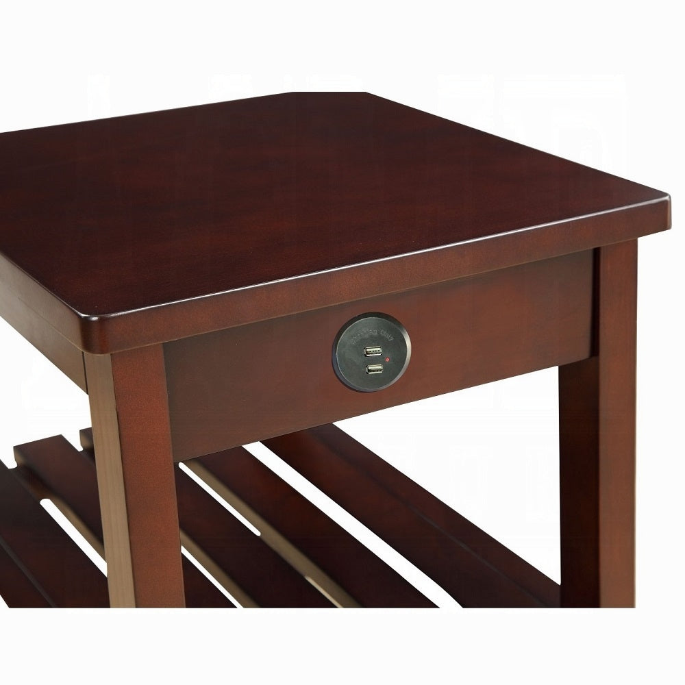 Caoba Accent Table