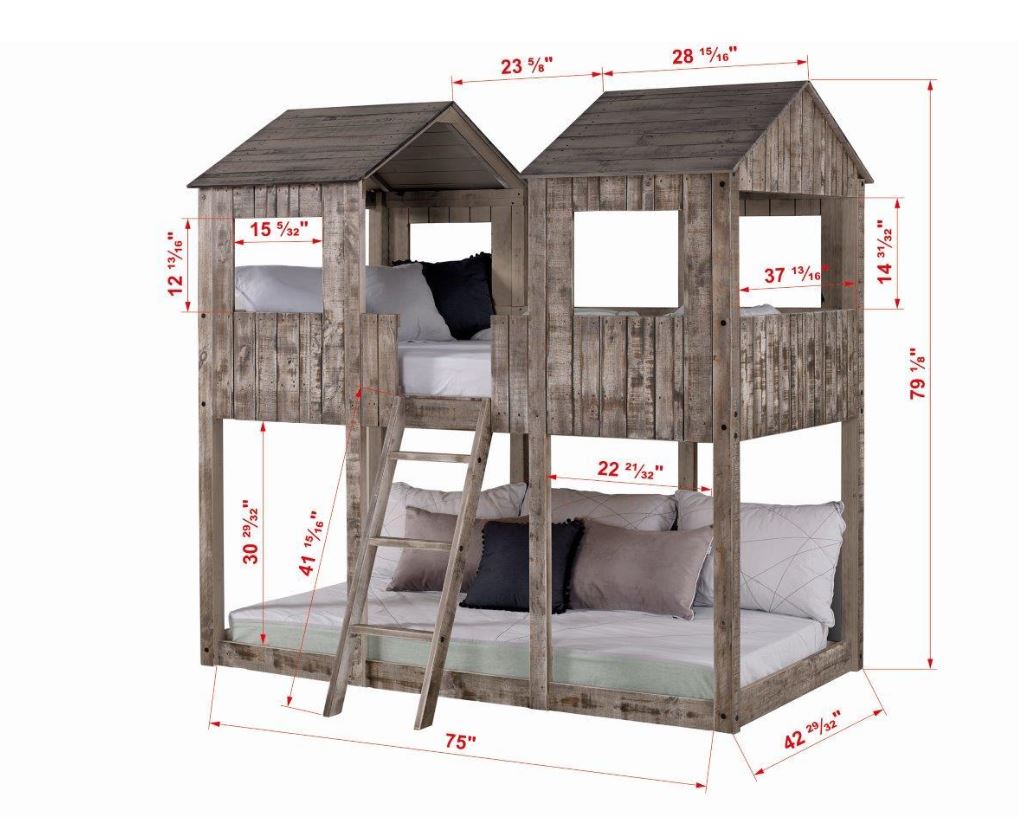 Barney Tree house Bunkbed