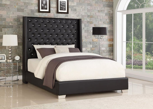 Celine Black Bed