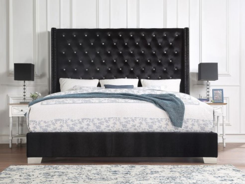 Vera Black Bed