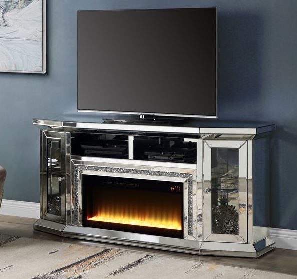 Kaliah TV Console with Fireplace